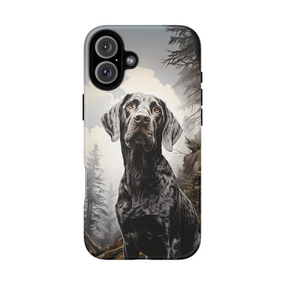 German Shorthair Pointer Phone Case - Tough & Durable with Dual Layer Protection!