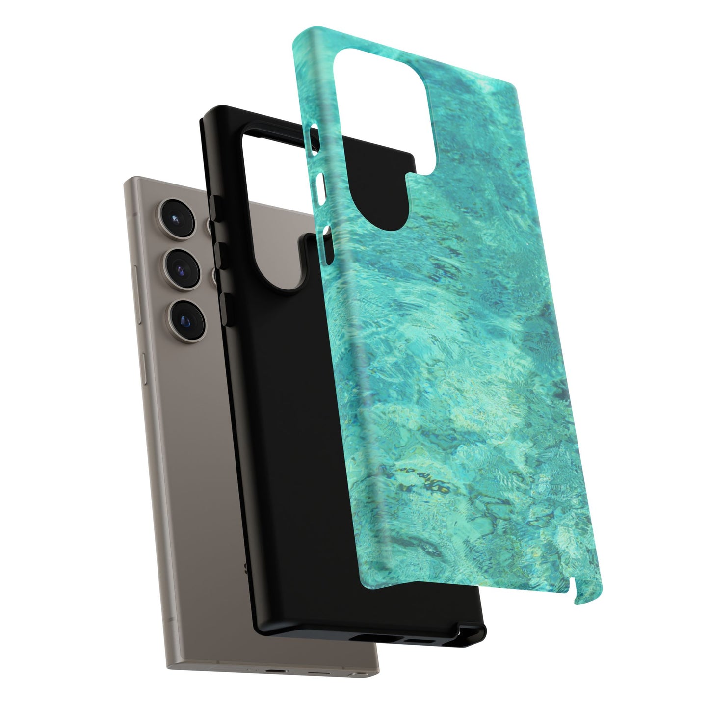 Tropical Aqua Blue Water Samsung Galaxy Case – Refreshing Summer Vibes