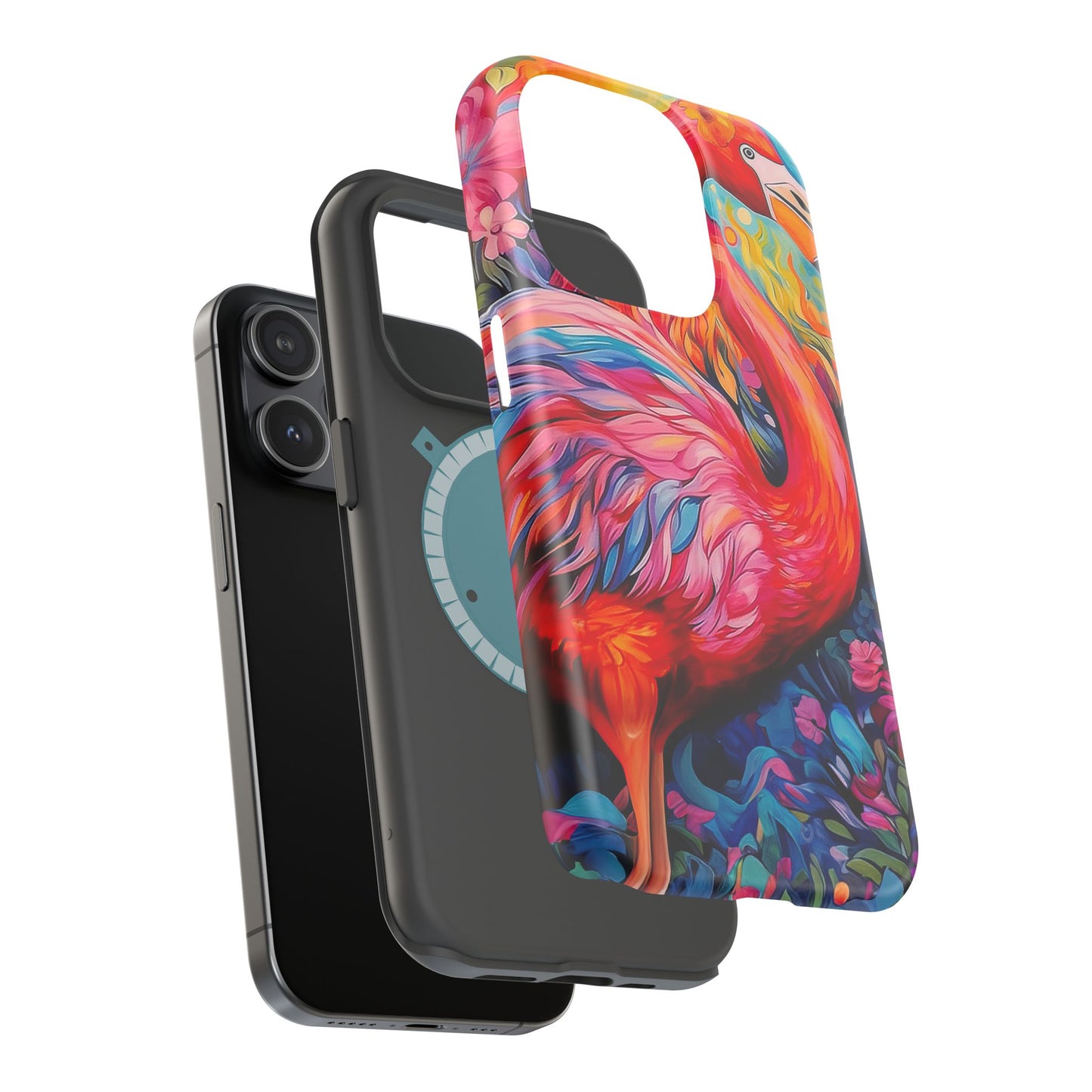 Flamingo Fiesta – Vibrant Flamingo MagSafe iPhone Cases