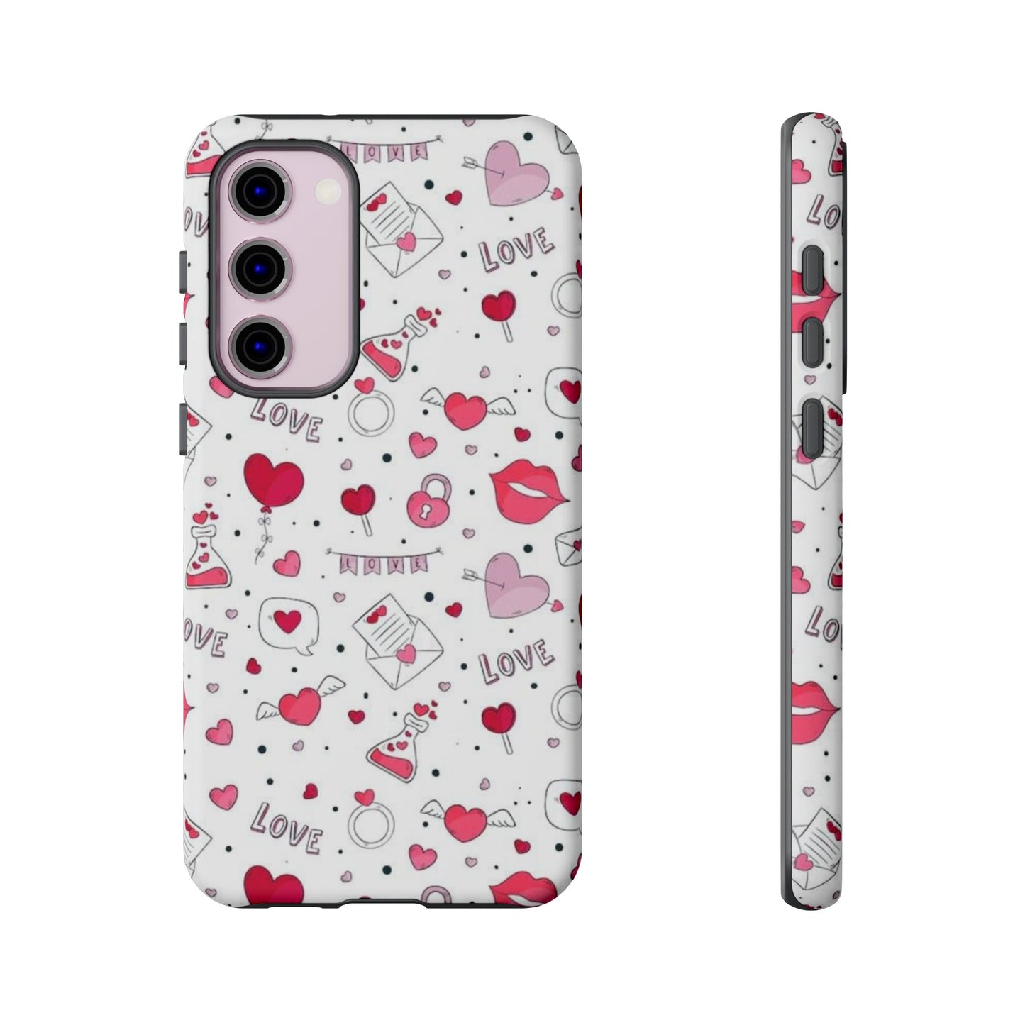 Samsung Galaxy Case: Romantic Love-Inspired Icons Case