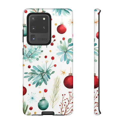 Festive Holiday Ornament Pattern – Samsung Galaxy Case