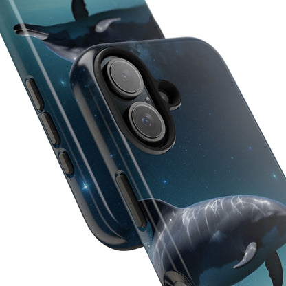 Midnight Ocean Dolphin - iPhone Case