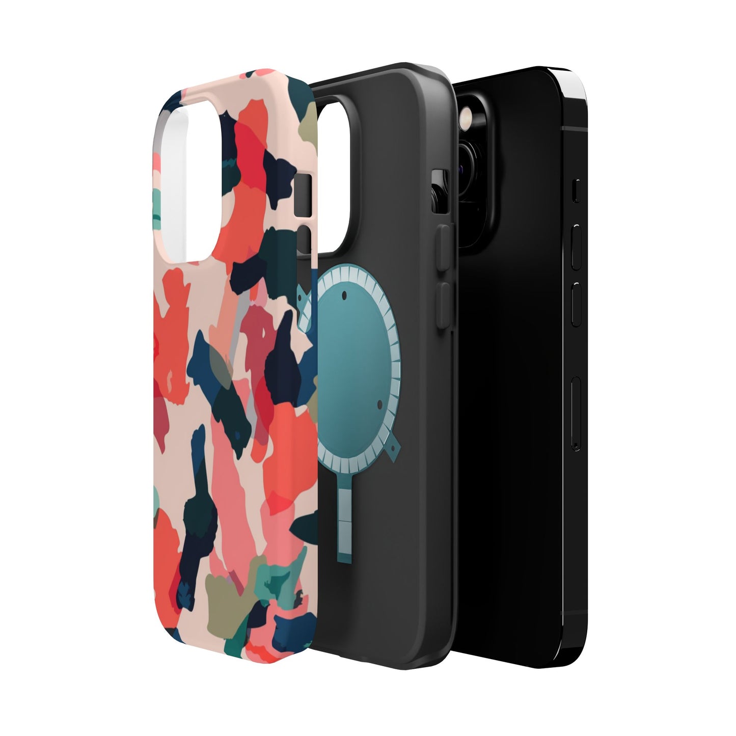 Modern Earthy Camo Abstract – MagSafe iPhone Case