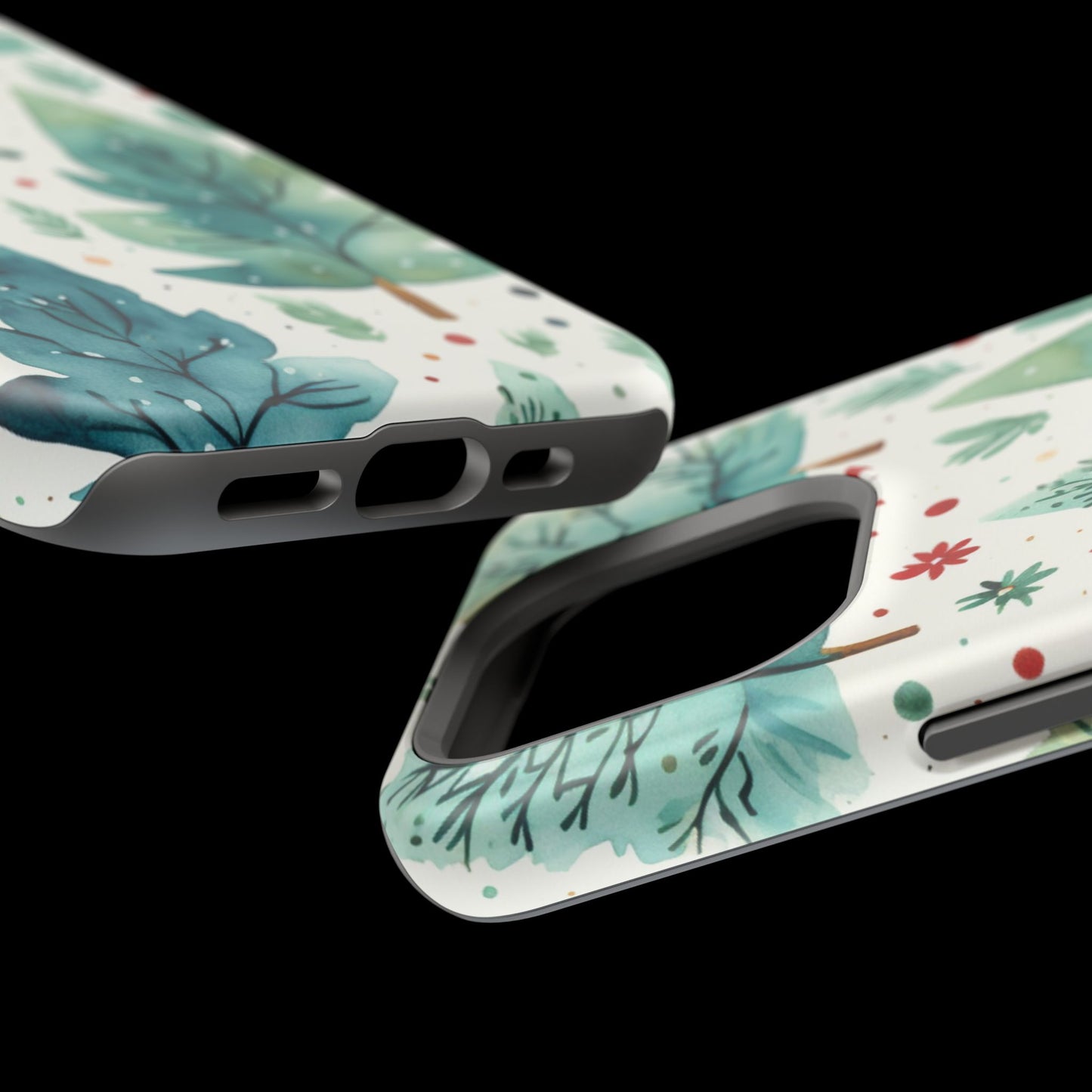 Watercolor Winter Forest - MagSafe iPhone Series Case