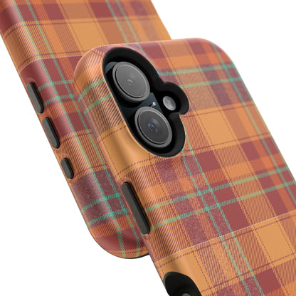 MagSafe Case - Autumn Tartan Plaid Design