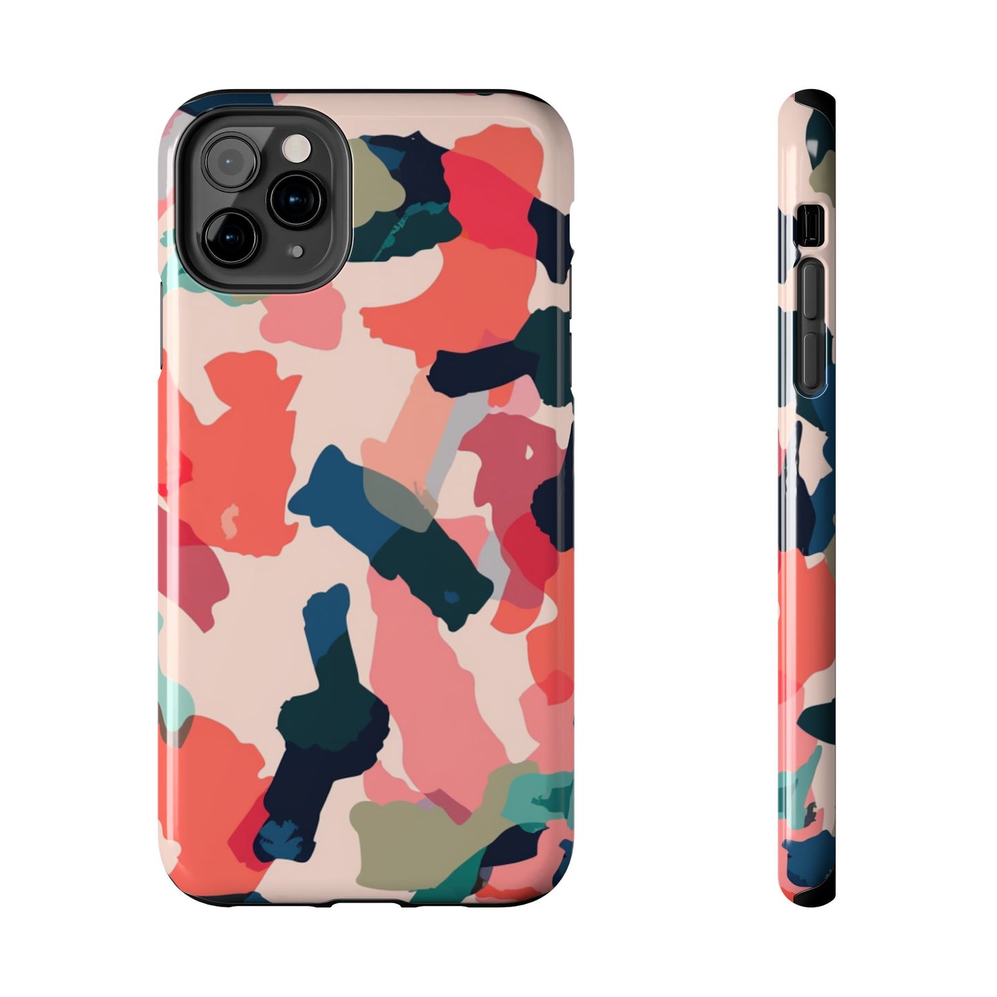 Modern Earthy Camo Abstract – iPhone Case