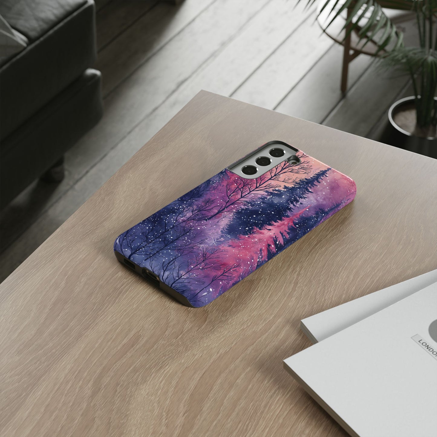 Sunset Snow Forest - Samsung Galaxy Series Case