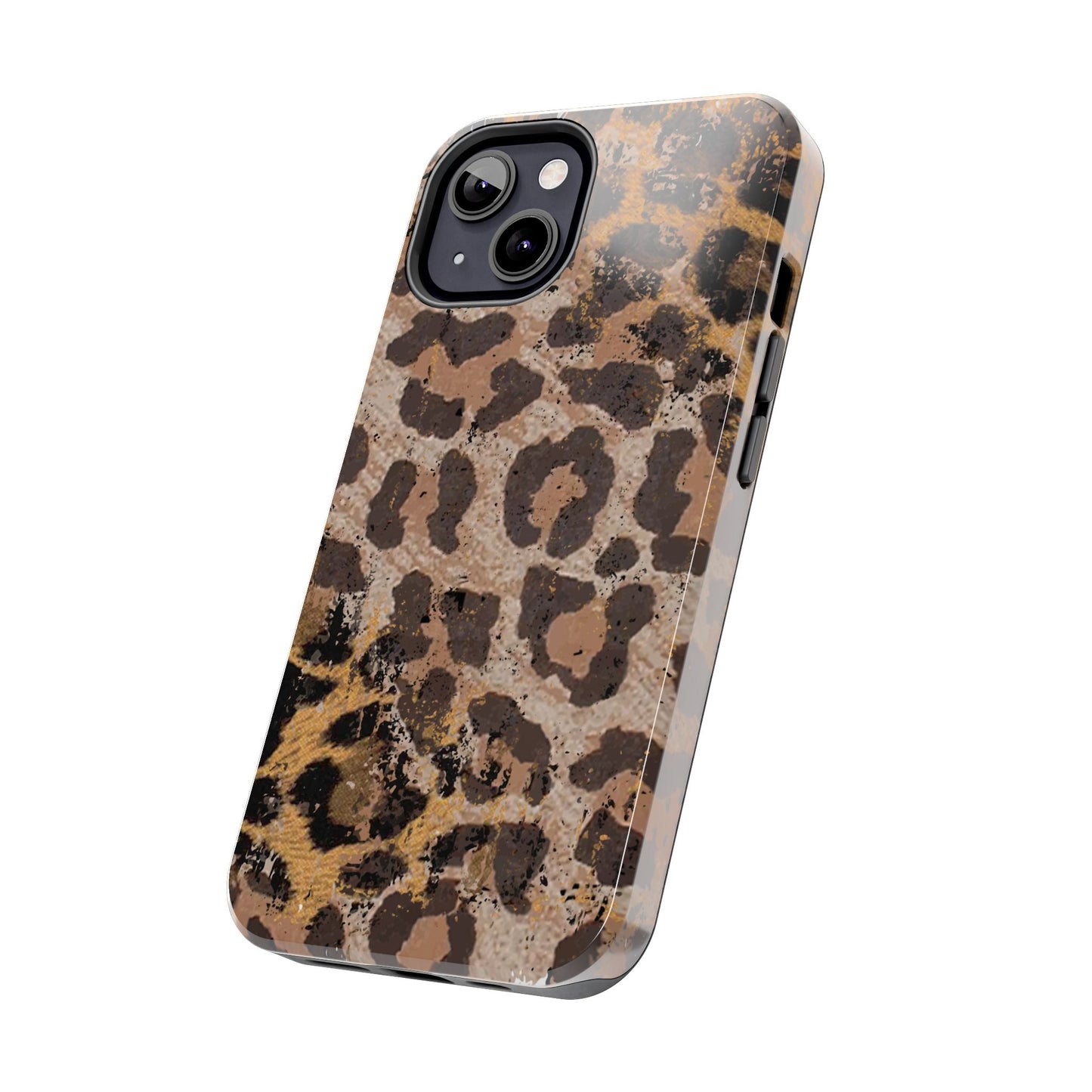 Vintage Distressed Leopard Print - iPhone Series Case