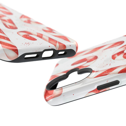 Festive Candy Cane Delight - MagSafe iPhone Series Case