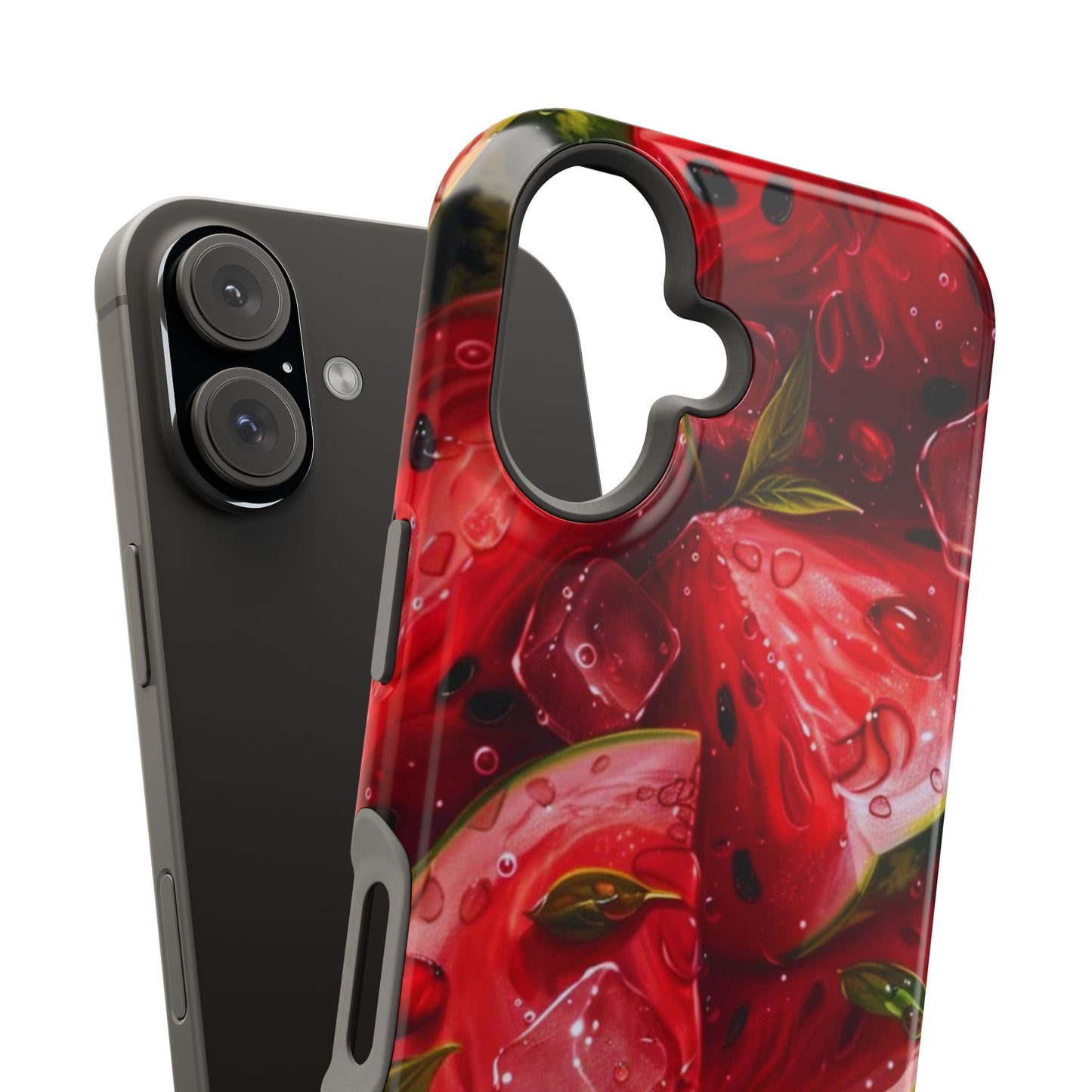 Juicy Watermelon MagSafe iPhone Case – Refreshing Summer Vibes, Dual-Layer Protection