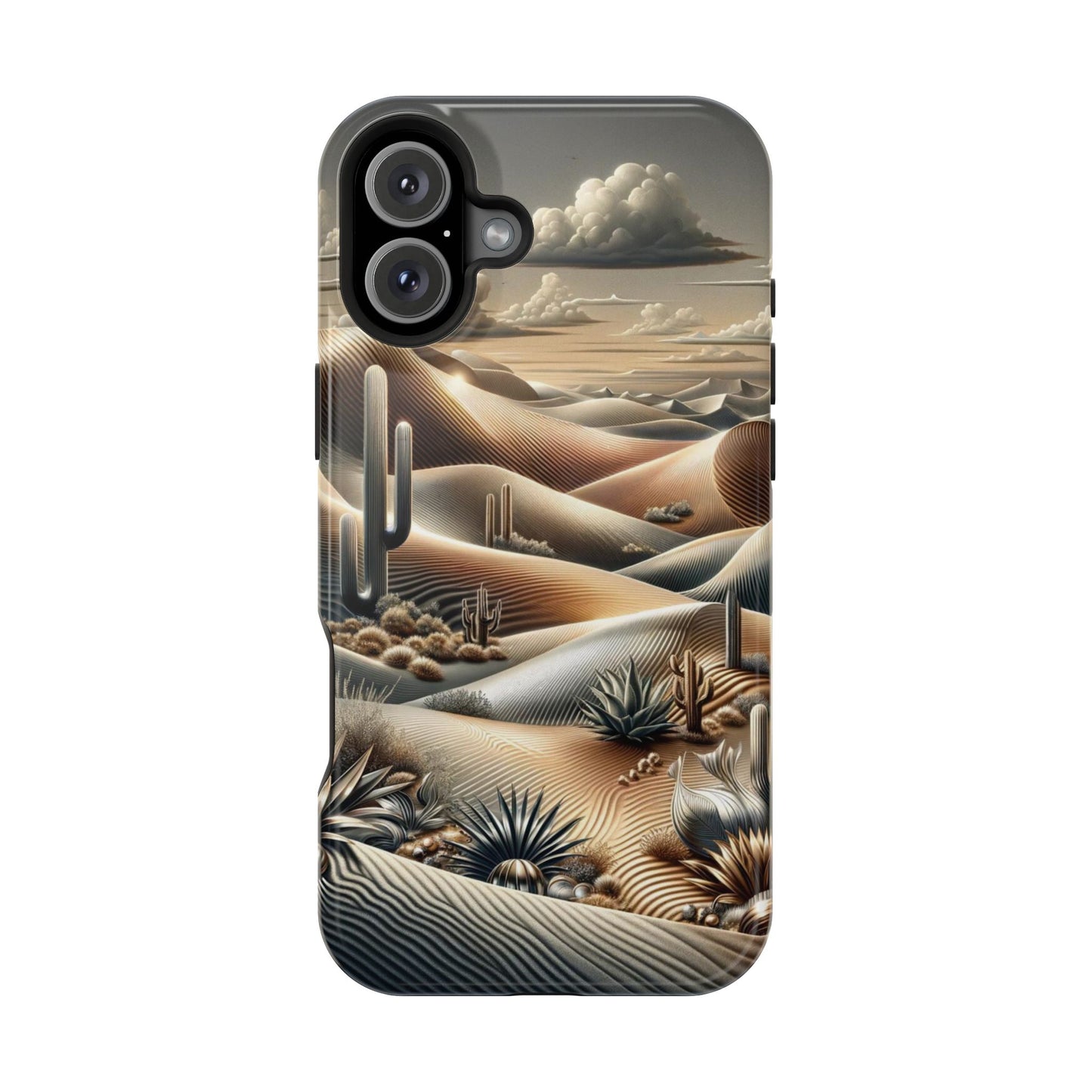 Heavy Metal Cactus iPhone Case