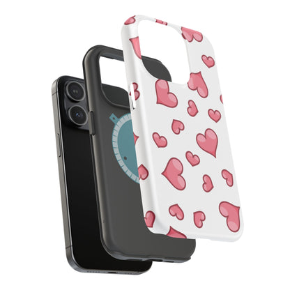 Scattered Hearts MagSafe iPhone Case