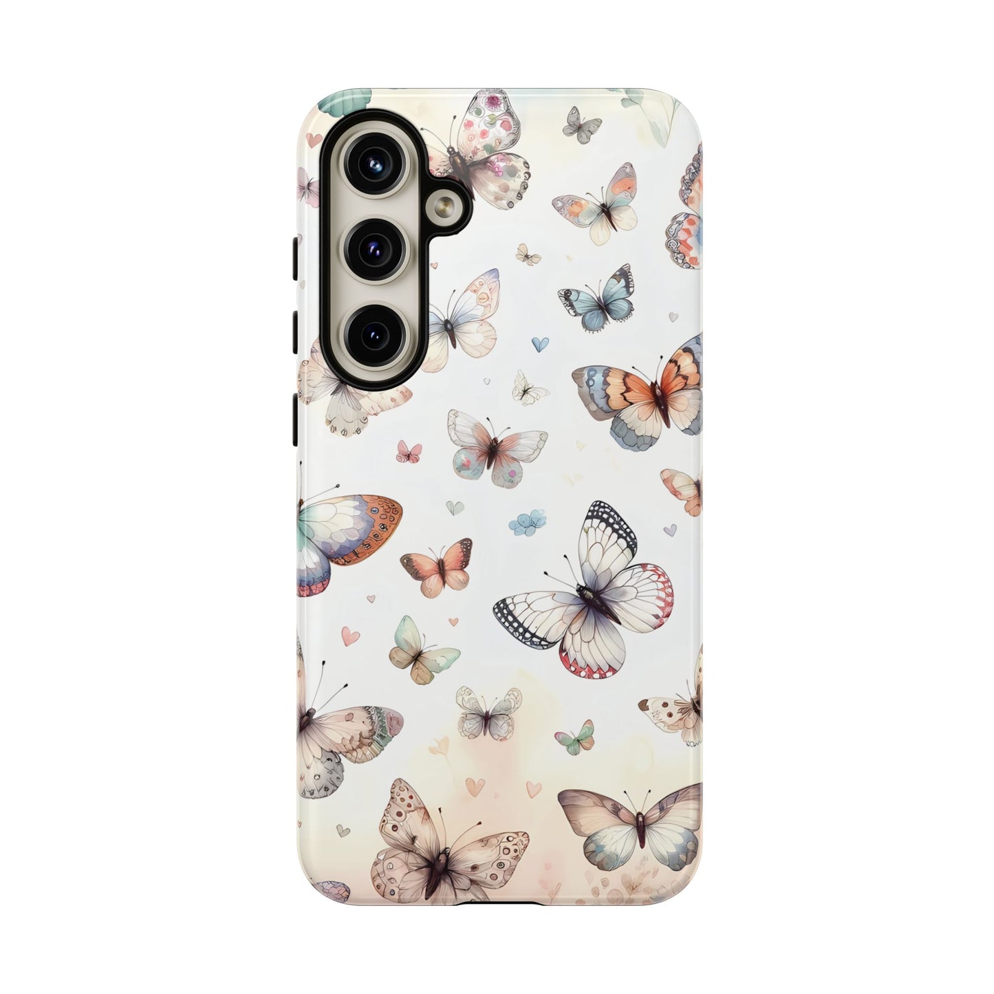 Watercolor Butterfly Phone Case for iPhone 15, 14, 13, 12, 11, Samsung Galaxy S23, S22, S21, S20, S10, & Google Phones. Cute Gift For Her! - BOGO Cases