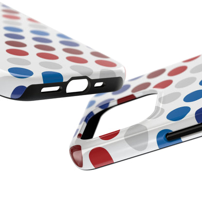 Patriotic Polka Dots - iPhone Case