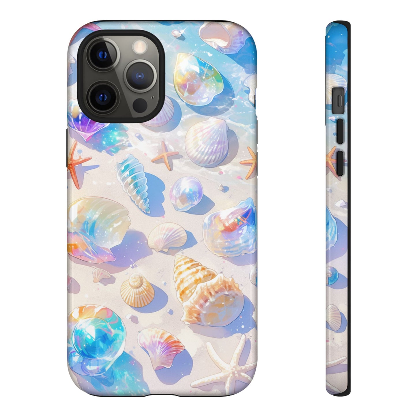 Summer Watercolor Beach iPhone Case