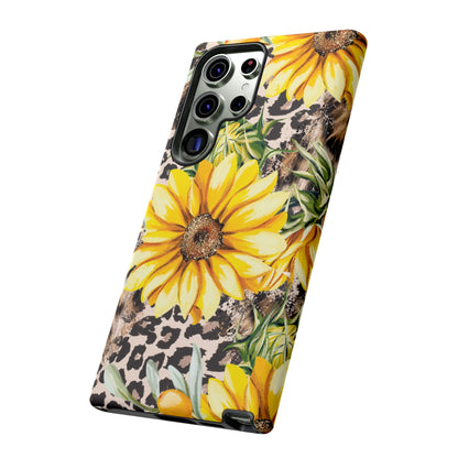 Leopard Sunflower Chic - Samsung Galaxy Series Case