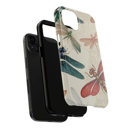 Vintage Dragonfly Garden – iPhone Series Case