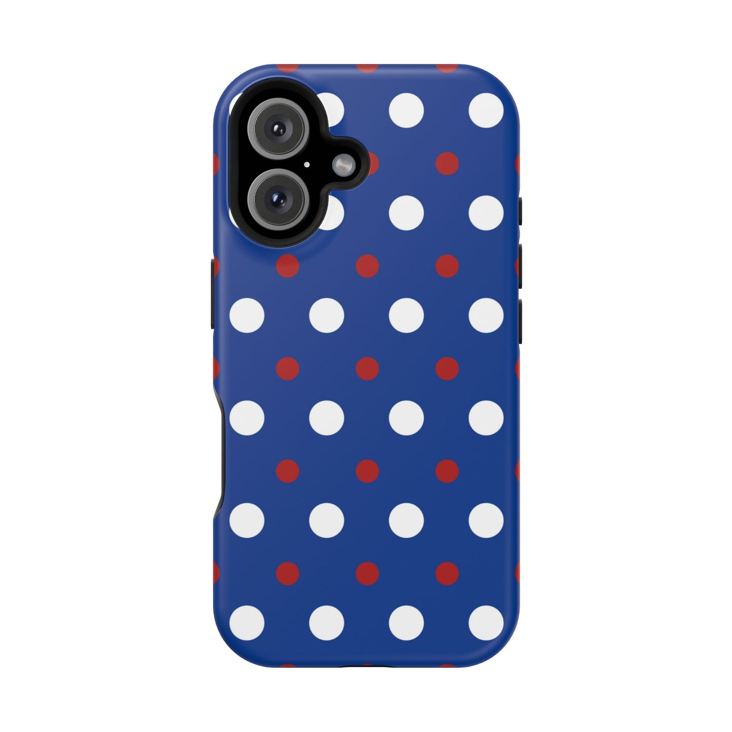 Patriotic Polka Dots – MagSafe iPhone Case