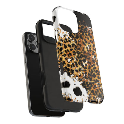 Bold Leopard Ink Splash - iPhone Series Case