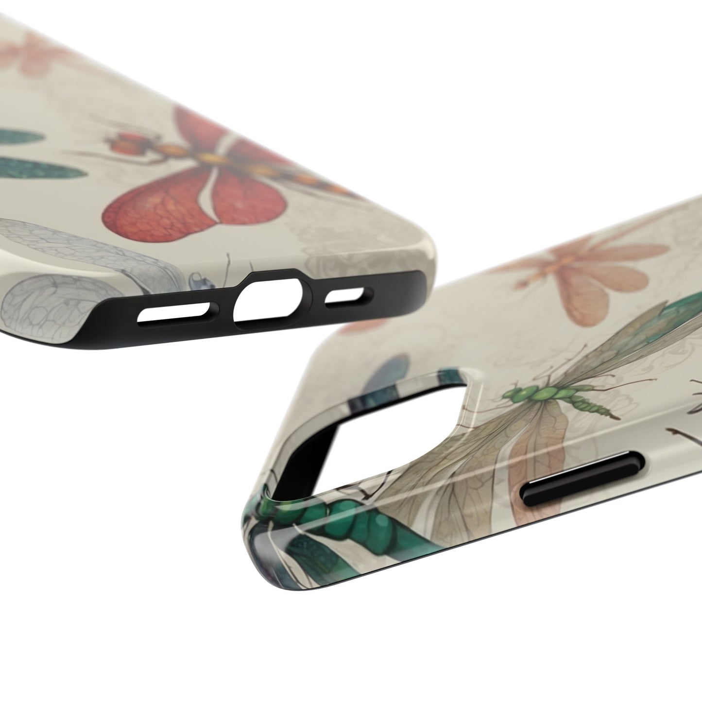 Vintage Dragonfly Garden – iPhone Series Case