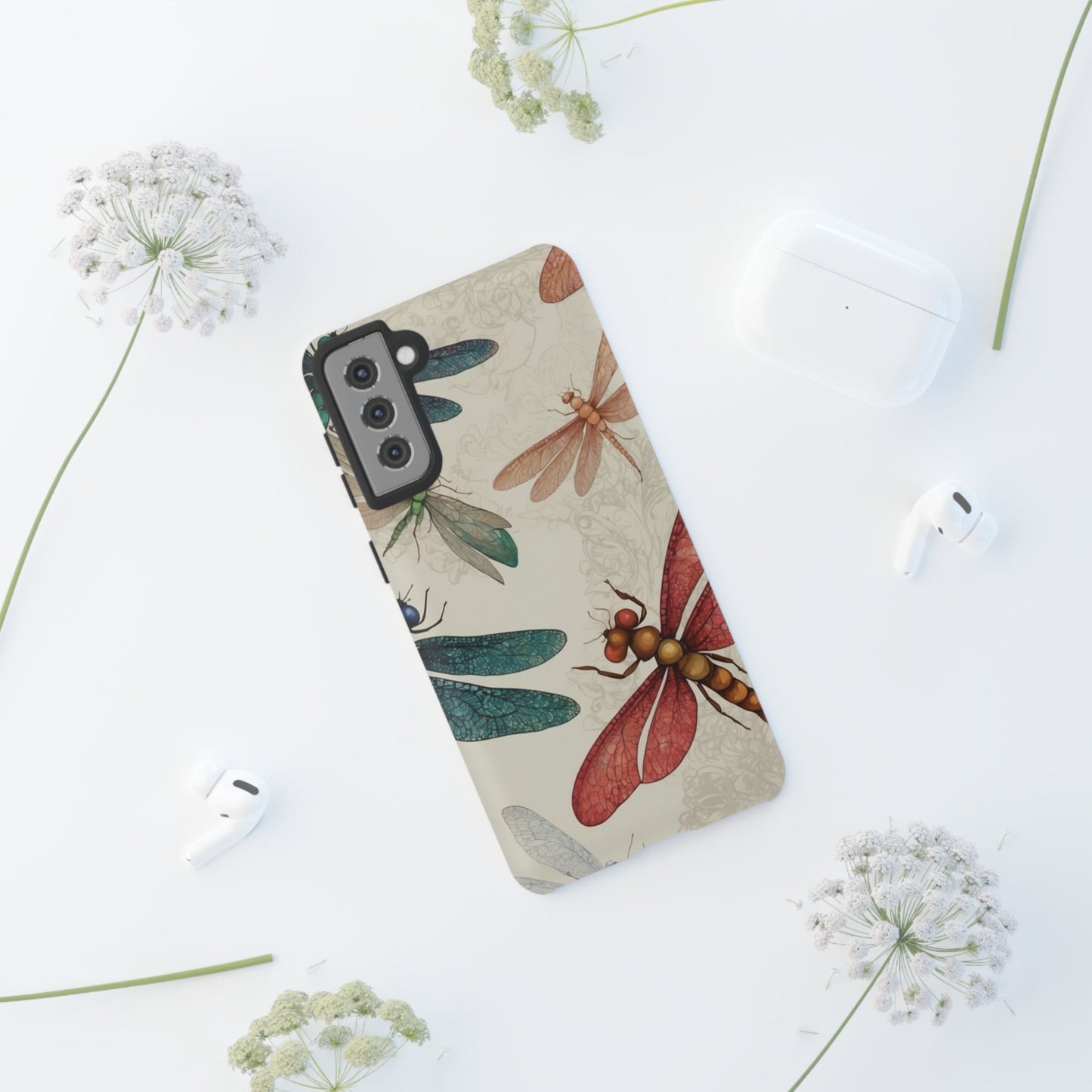 Vintage Dragonfly Garden – Samsung Galaxy Series Case