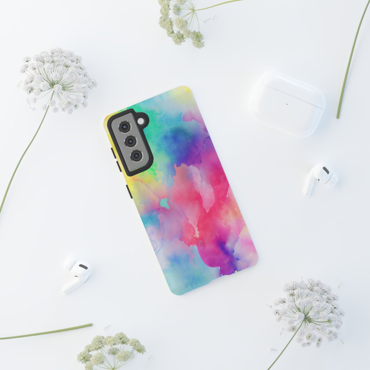 Pastel Watercolor Dream Samsung Galaxy Case – Slim Profile, Glossy Finish