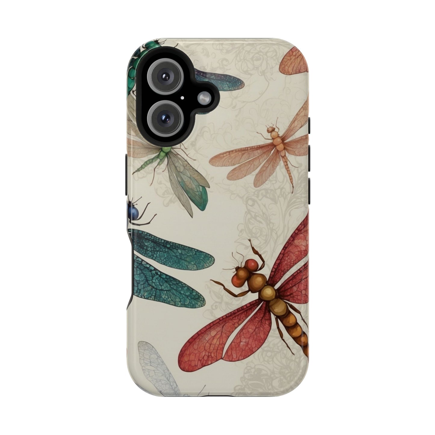 Vintage Dragonfly Garden – MagSafe iPhone Series Case