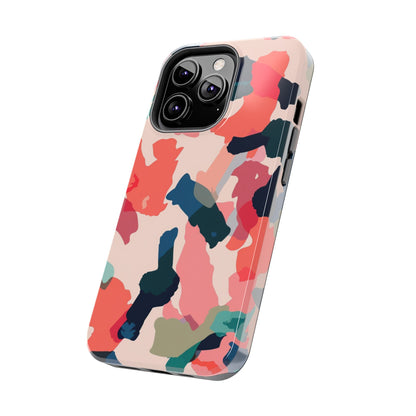 Modern Earthy Camo Abstract – iPhone Case