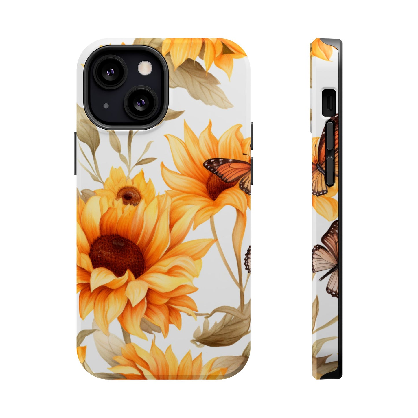 Sunflower & Monarch Garden - MagSafe iPhone Series Case