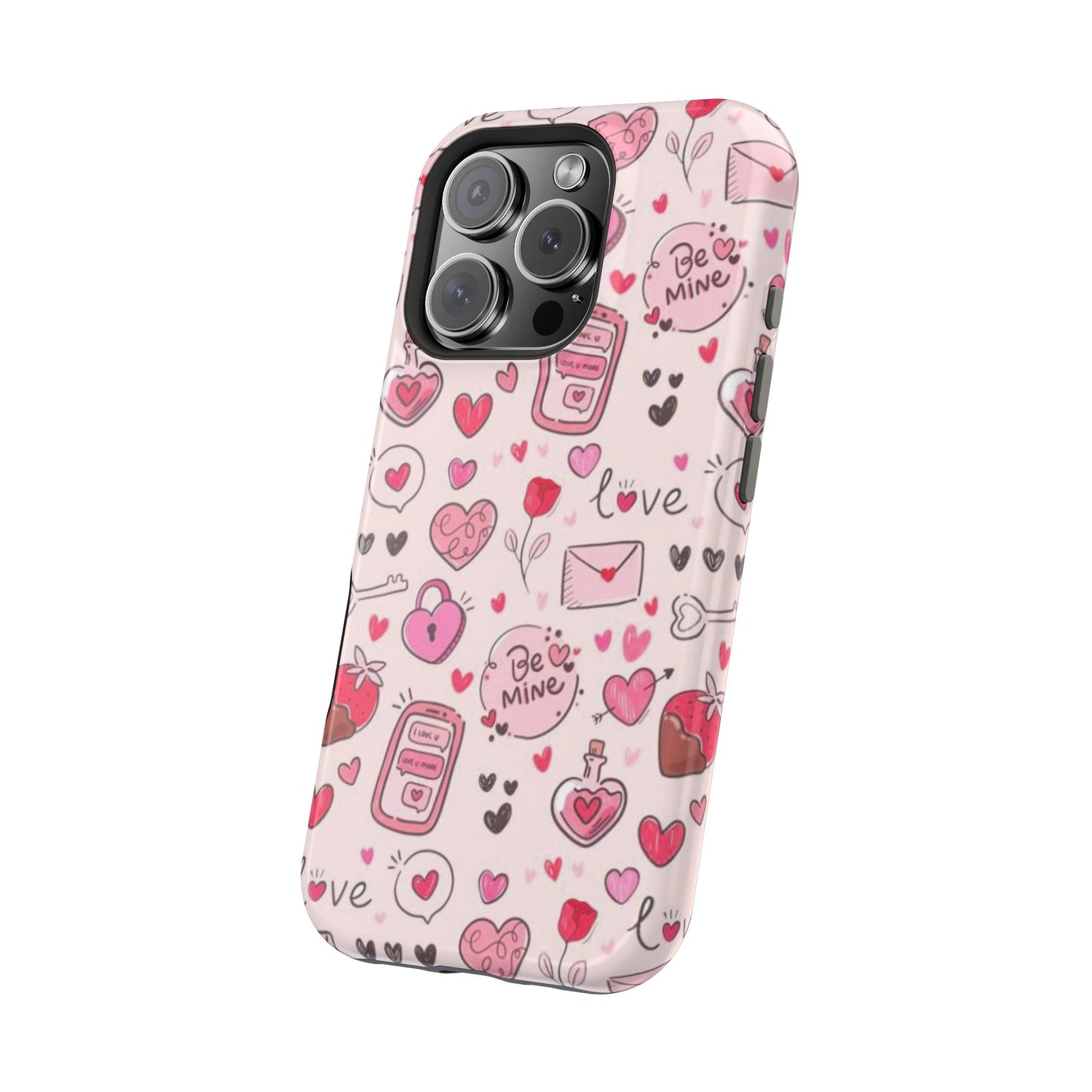 MagSafe Case: Playful Valentine's Day Icons Case