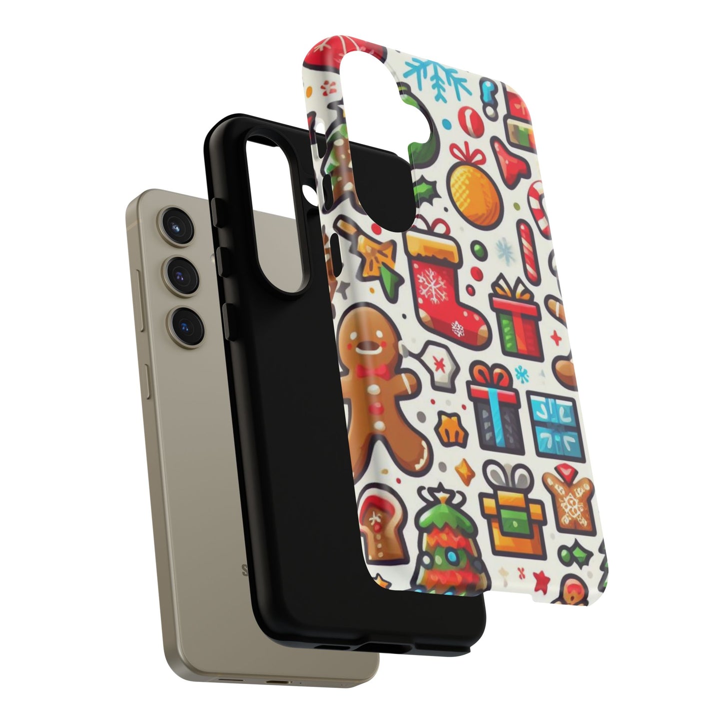 Festive Christmas Icons Pattern – Samsung Galaxy Series Case