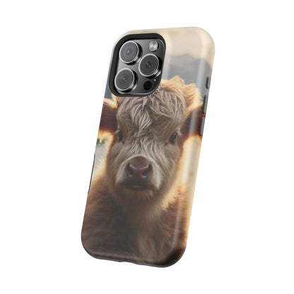 Mountain Munchkin Highland Cow iPhone Case - BOGO Cases