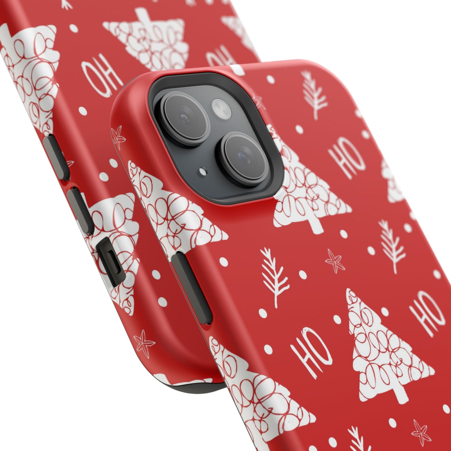 MagSafe iPhone Case: Ho Ho Ho – Christmas Tree Wonderland