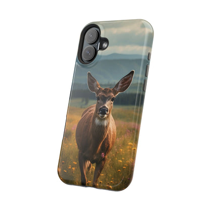 Rustic Meadow Deer – MagSafe iPhone Case