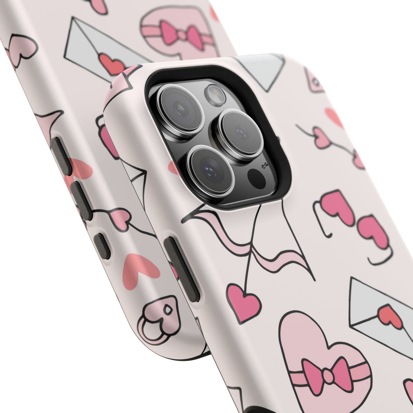 Valentine's Day Scribbles MagSafe iPhone Case