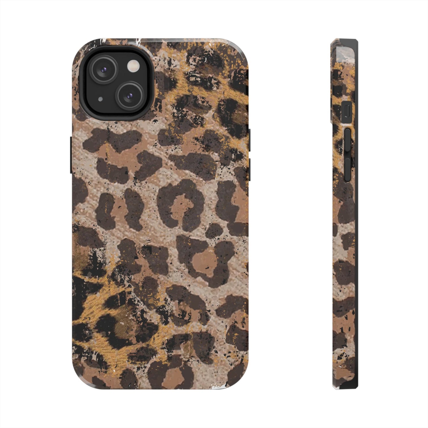 Vintage Distressed Leopard Print - iPhone Series Case