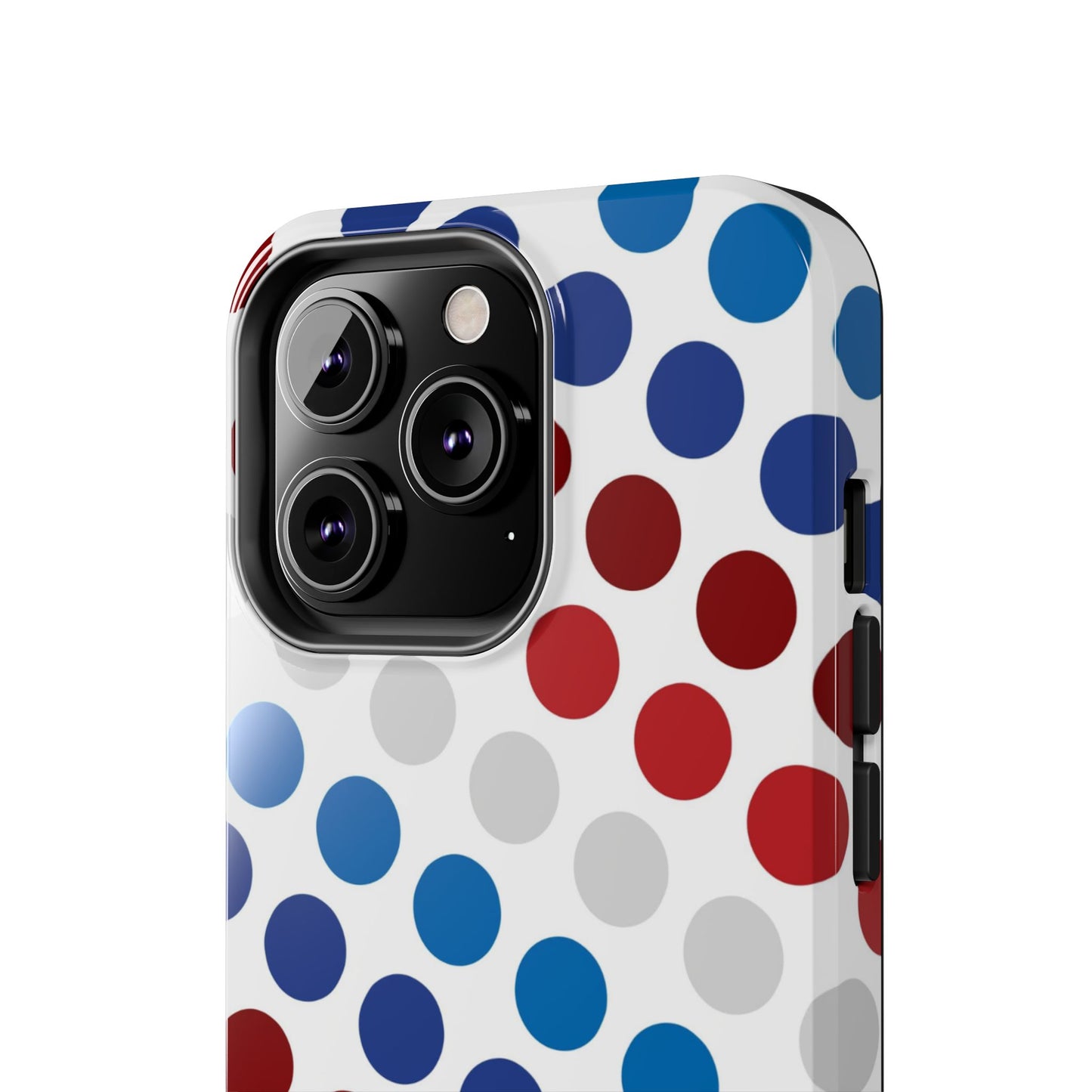 Patriotic Polka Dots - iPhone Case