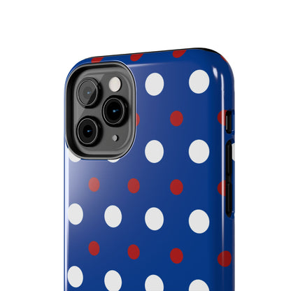 Patriotic Polka Dots – iPhone Case