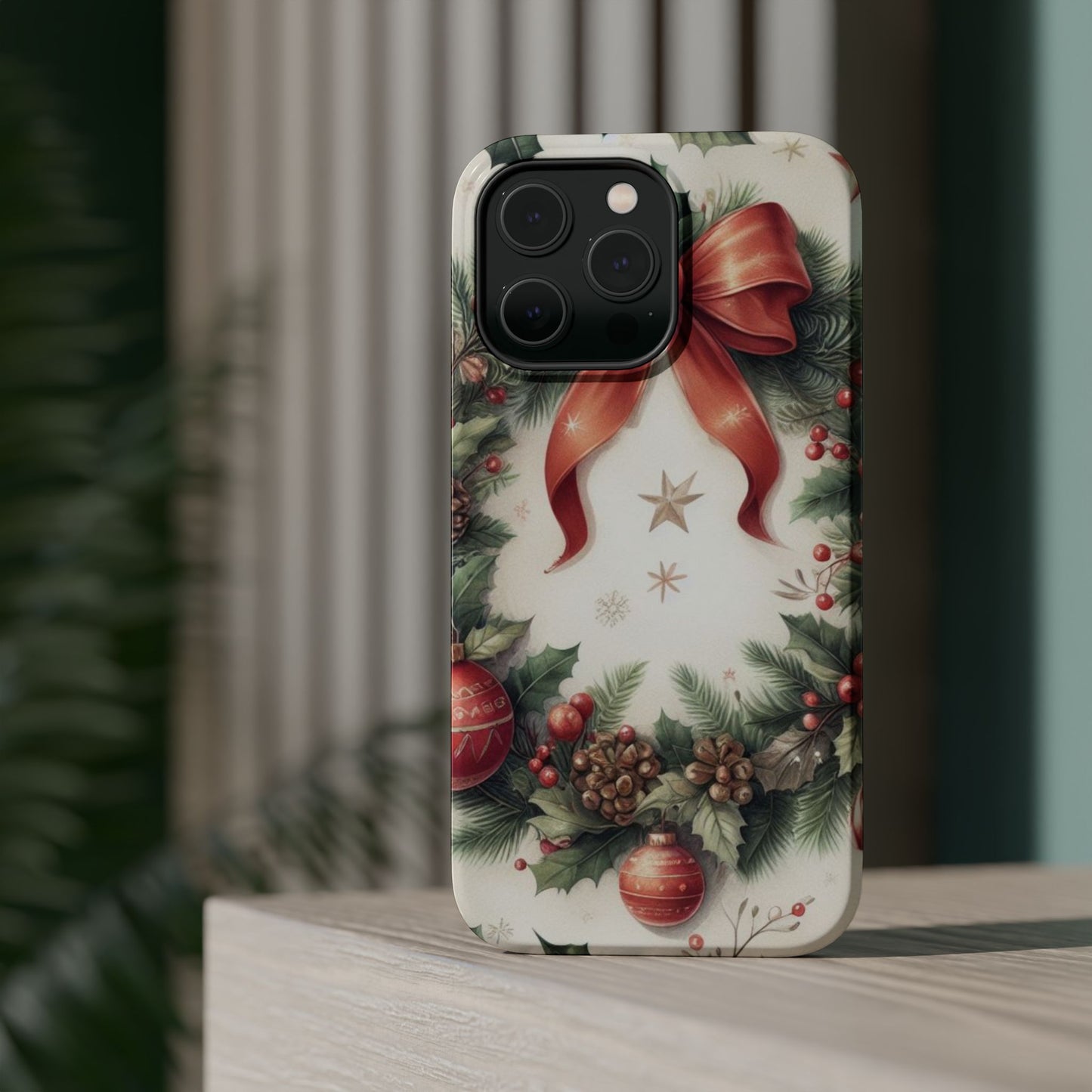 Classic Christmas Wreath - MagSafe iPhone Series Case