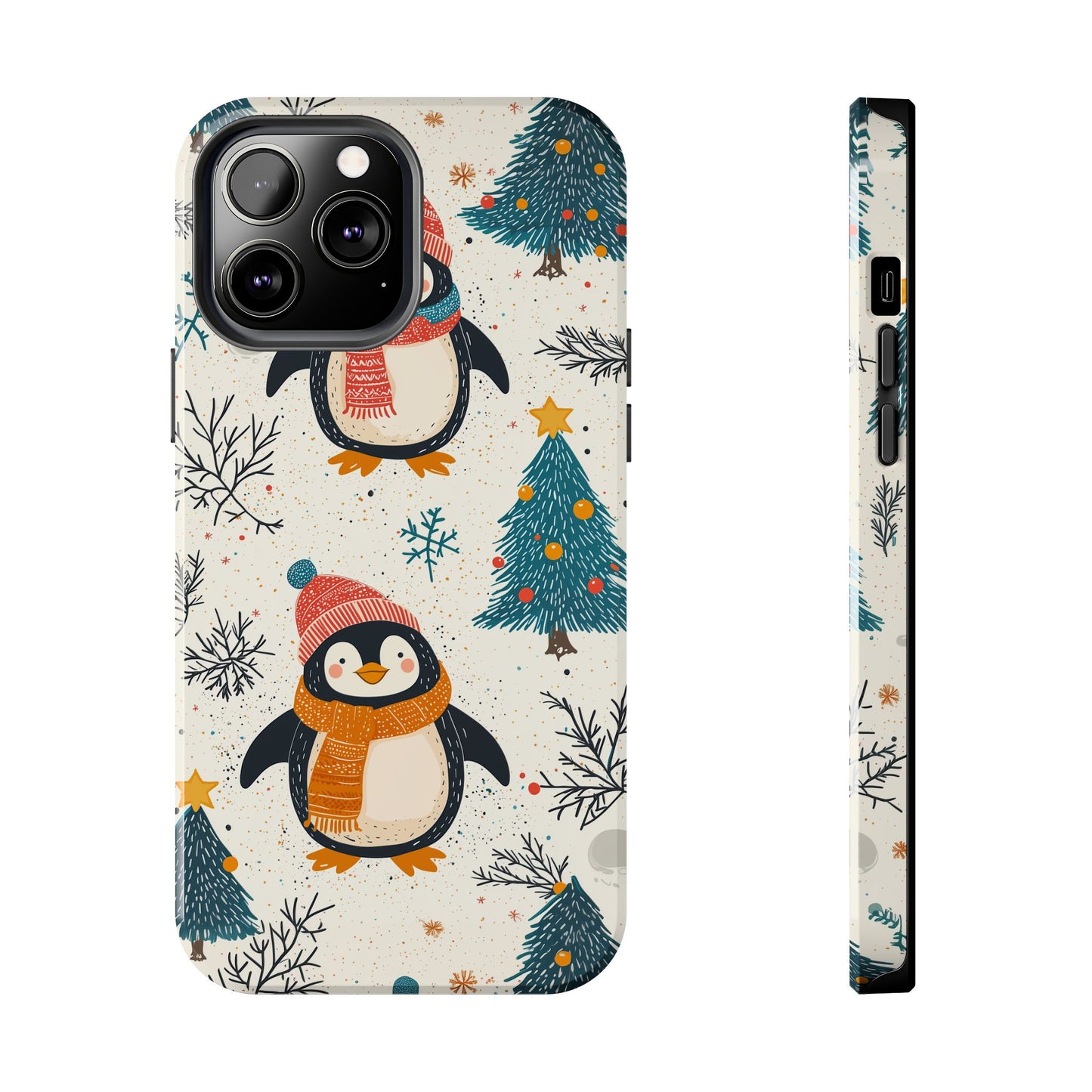 Penguin Wonderland – Snowy Christmas Cheer iPhone Case