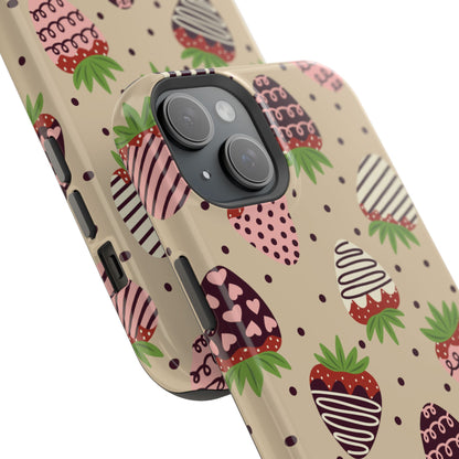 Sweetest Strawberries MagSafe iPhone Case