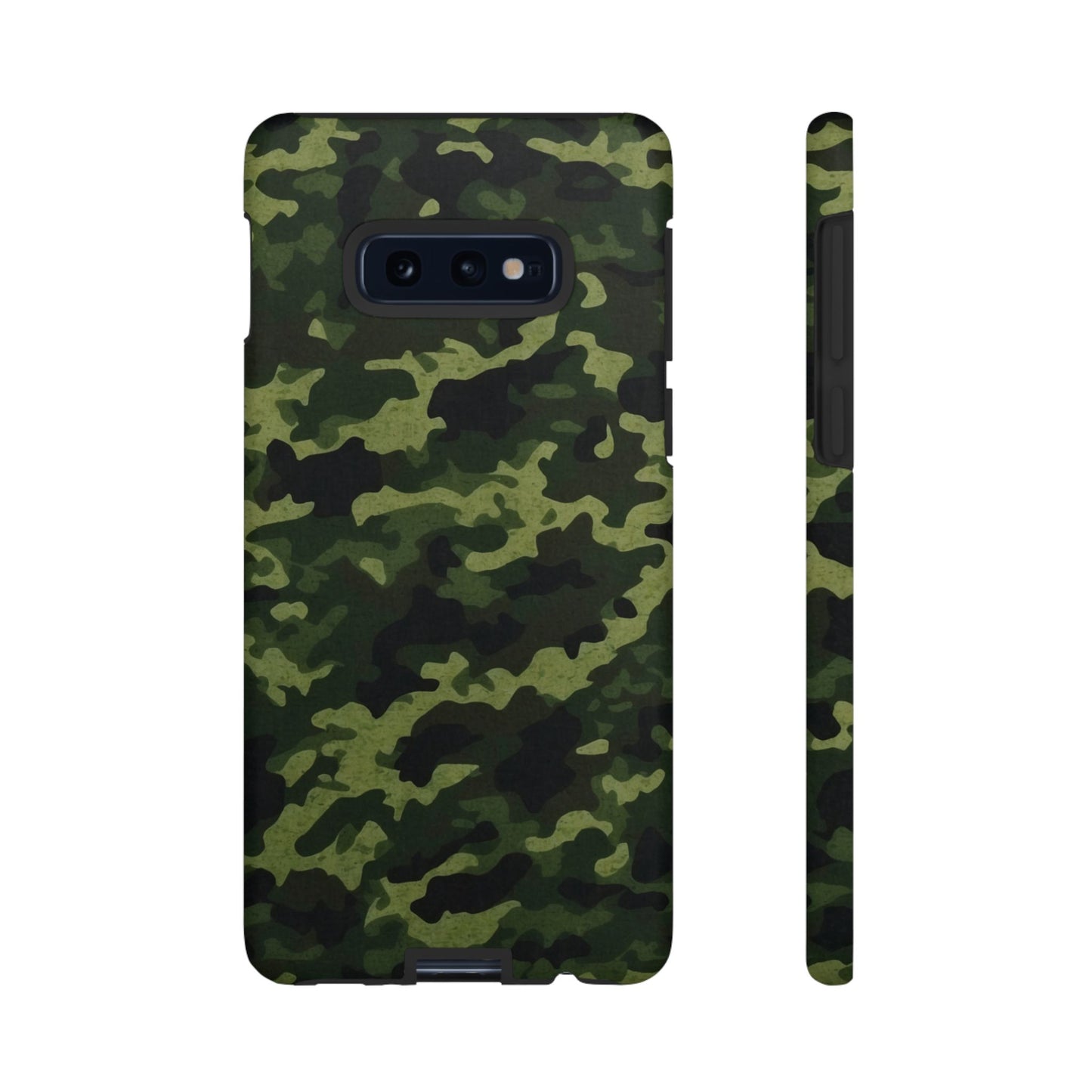 Dark Green Camouflage – Samsung Galaxy Case, Durable and Stylish