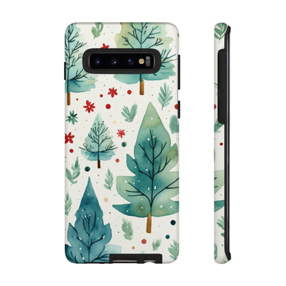 Watercolor Winter Forest -  Samsung Galaxy Series Case