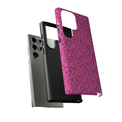 Heartfelt Glam Samsung Galaxy Case