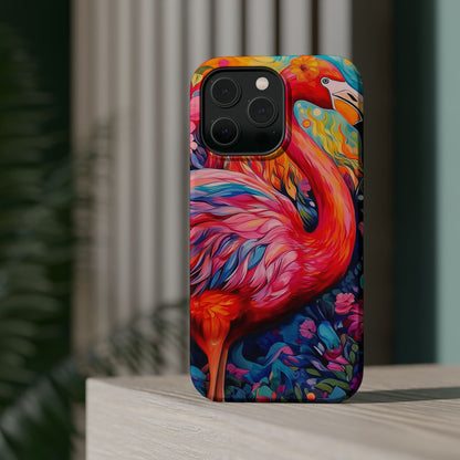 Flamingo Fiesta – Vibrant Flamingo MagSafe iPhone Cases