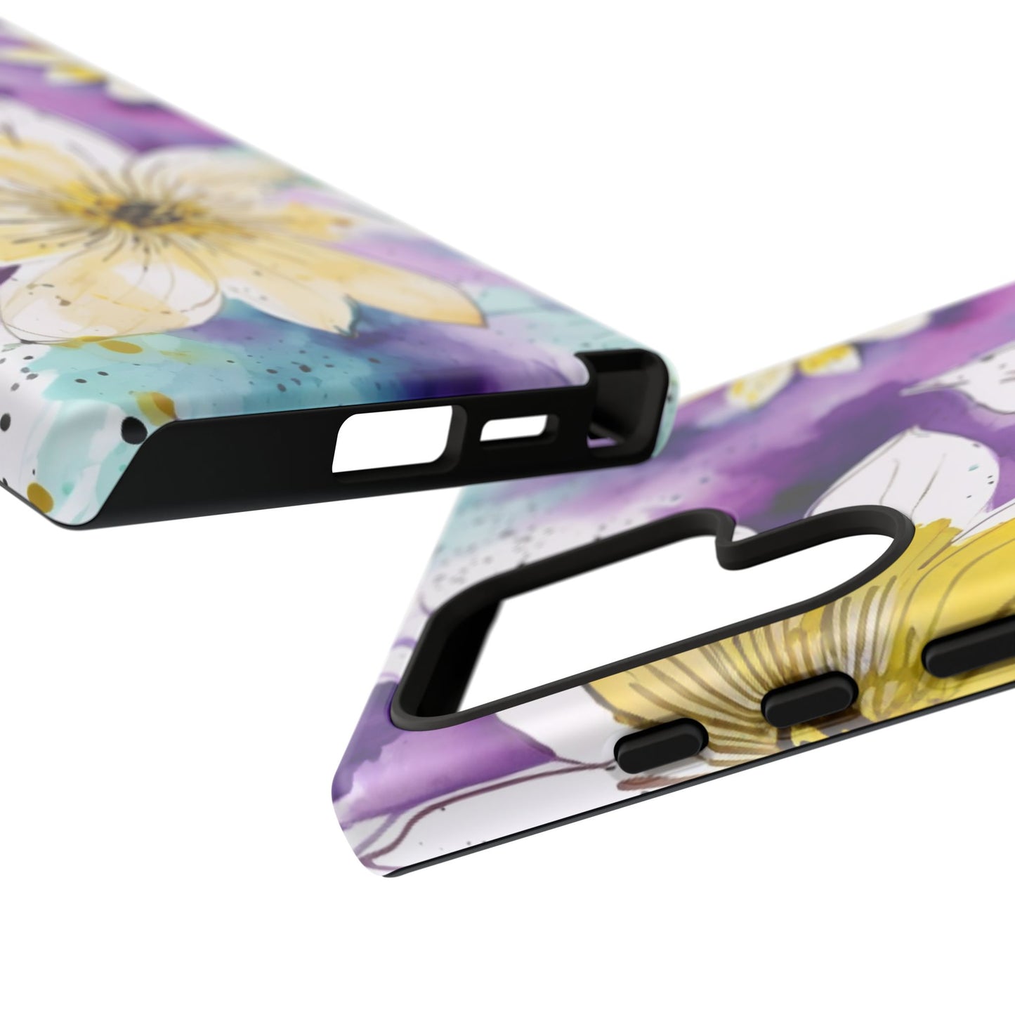 Abstract Floral Watercolor Splash - Samsung Galaxy Series Case