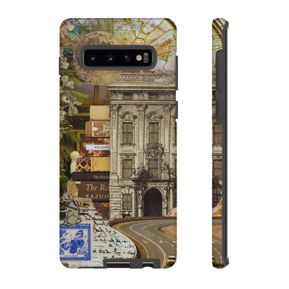 Whimsical Road Trip Collage Samsung Galaxy Case – Dual - Layer Protection with Vintage Art and Adventure Design - BOGO Cases