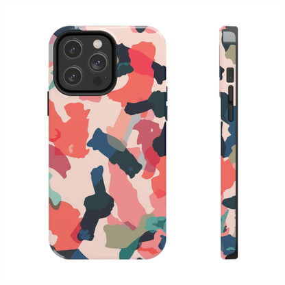 Modern Earthy Camo Abstract – iPhone Case