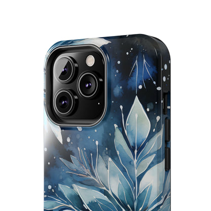 Winter’s Embrace – Blue Snowflake Samsung Galaxy Case