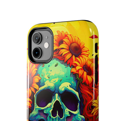 Sun Kissed Skull iPhone Case